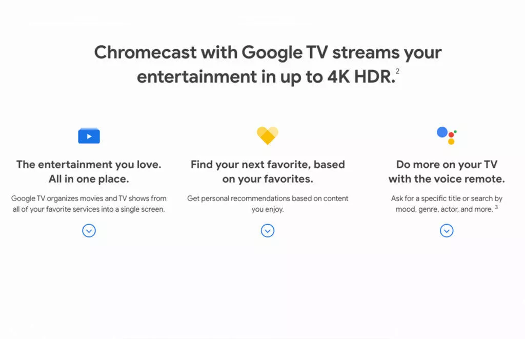 google streamovací zařízení