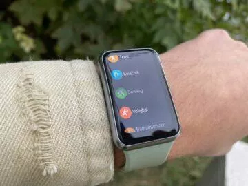 huawei watch fit sportovní režimy