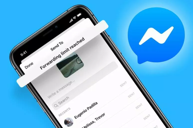 Messenger limit přeposílání Messenger limit přeposílání