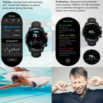 Mobvoi TicWatch Pro 3 únik TicPulse TicHearing