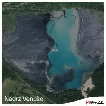 nádrž Venuše starý snímek