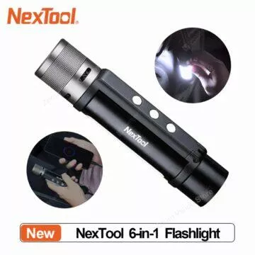 Elegantní bezdrátový reproduktor Leehur Outdoorová baterka NexTool s alarmem