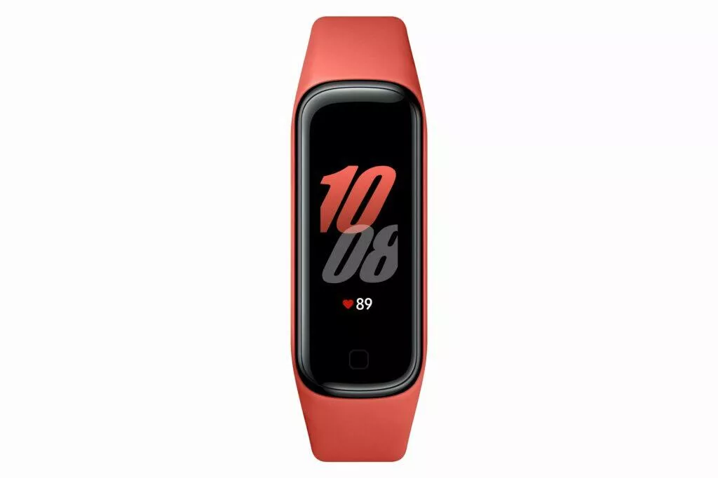 Samsung Galaxy Fit2 šarlatová displej