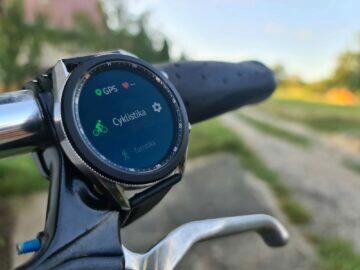 Samsung Galaxy Watch3 sport cyklistika