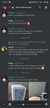 Svět Androida sledování sociální sítě Discord 1