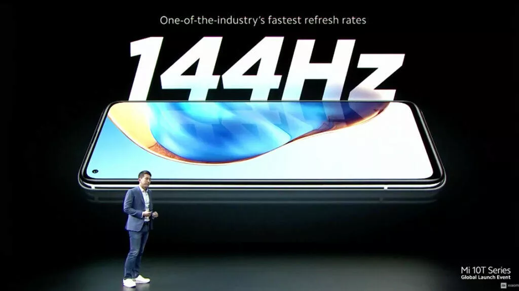 xiaomi telefon se 144 hz displejem