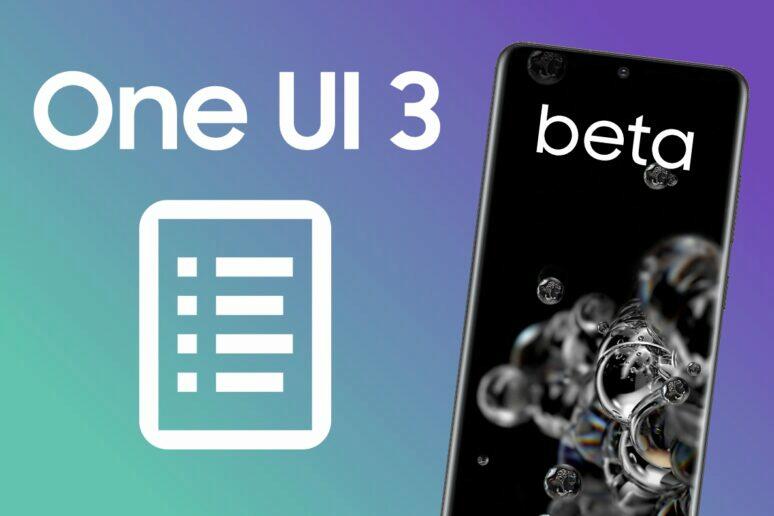 změny One UI 3.0 beta