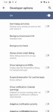 Android 11 zastavování aplikací background suspension