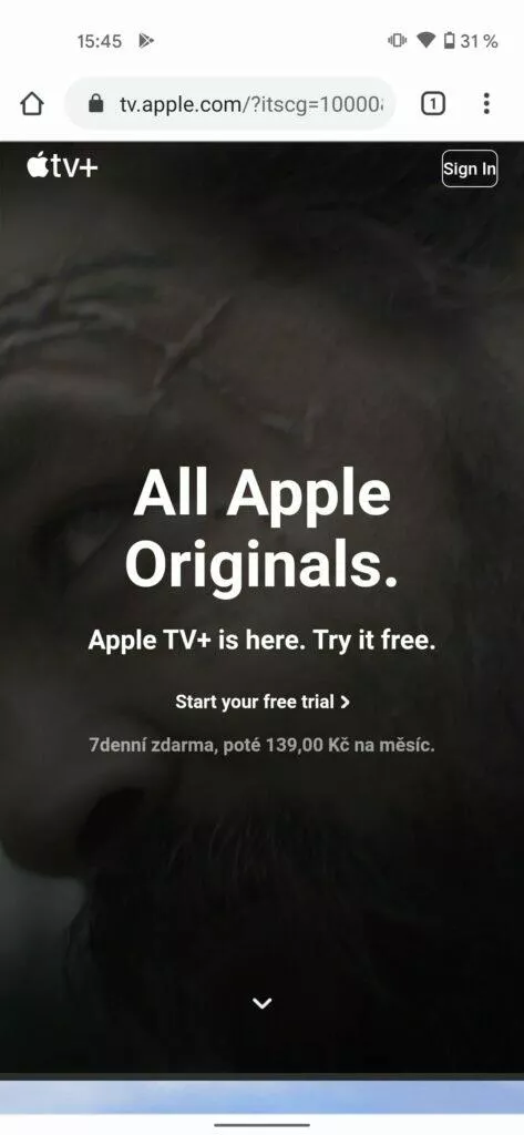 apple tv plus android