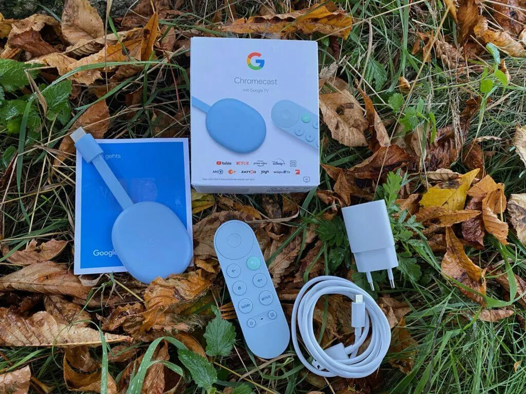 balení chromecast