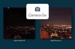 Camera Go noční fotografický režim