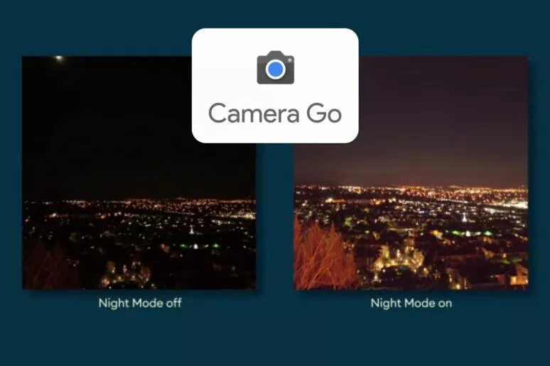 Camera Go noční fotografický režim Camera Go noční fotografický režim