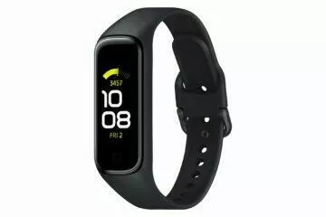 Samsung Galaxy Fit2 černá bok p