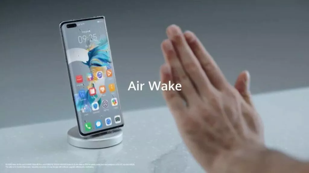 EMUI 11 zajímavé funkce bezdotyková gesta Air Wake