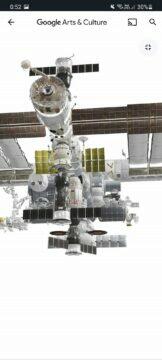 Google 20 let ISS 3D model zoom