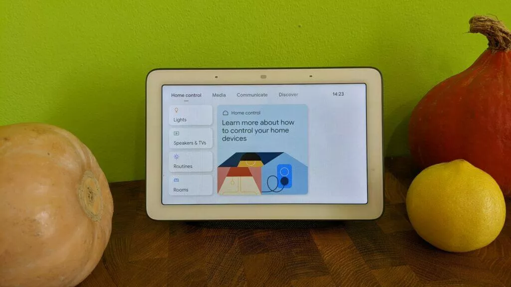 Google Home Hub update Home Control