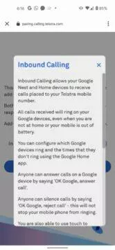 Google reproduktory příchozí hovory Telstra Google reproduktory příchozí hovory Telstra