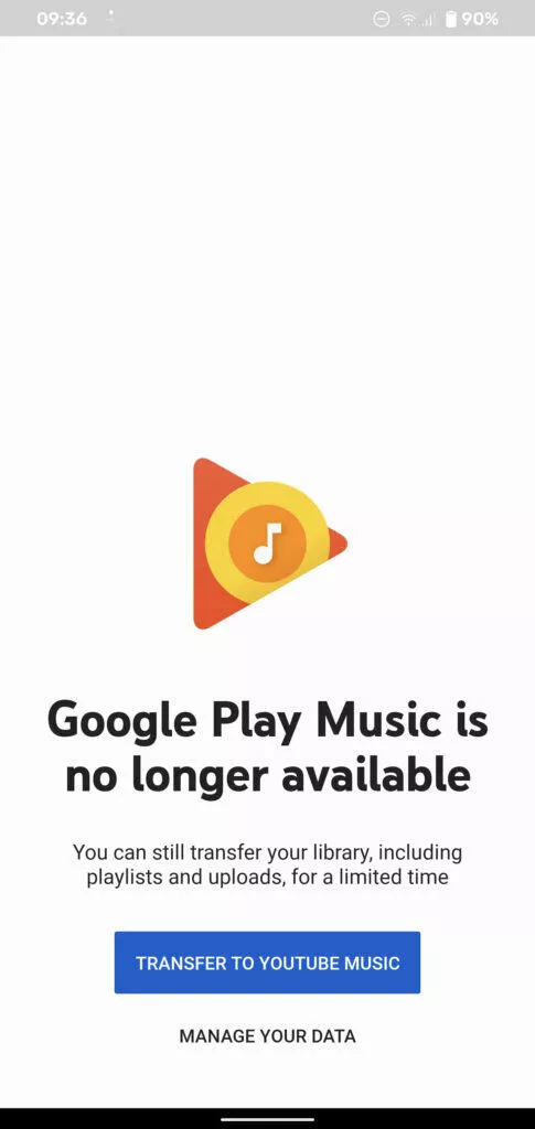 hudba google play oficiálně končí