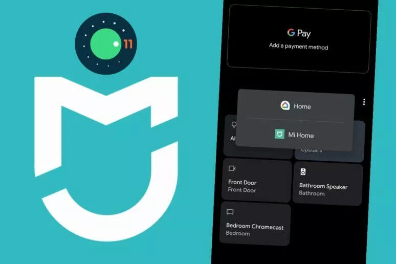 Mi Home Android 11 rychlé přepínání Mi Home Android 11 rychlé přepínání