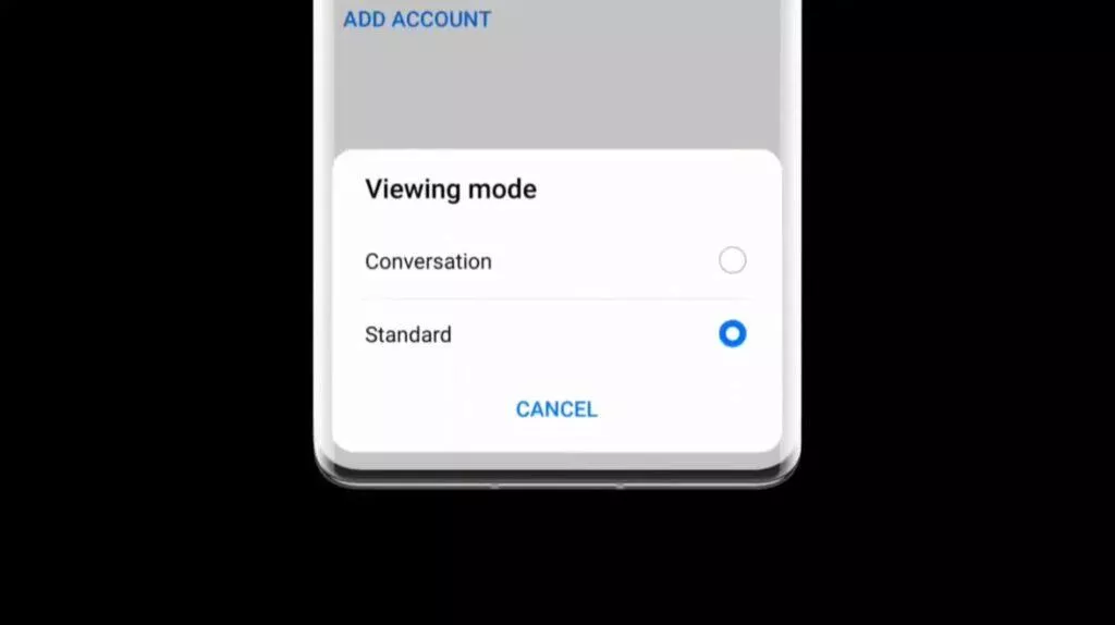 EMUI 11 zajímavé funkce e-mail conversation mode nastavení