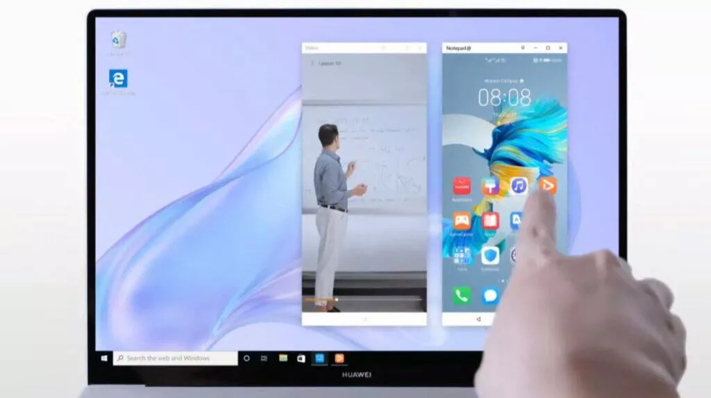 multi-screen collaboration spouštění aplikací