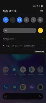 notifikace realme 7