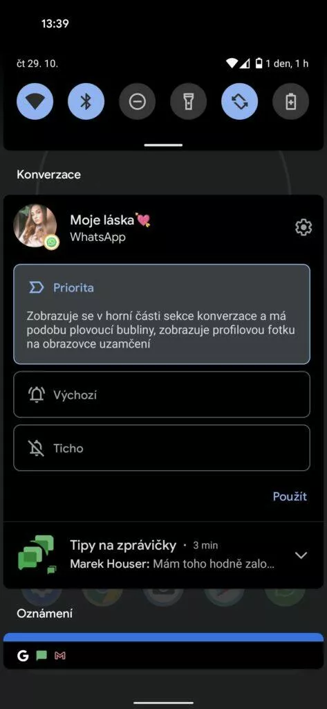 novinky v android 11