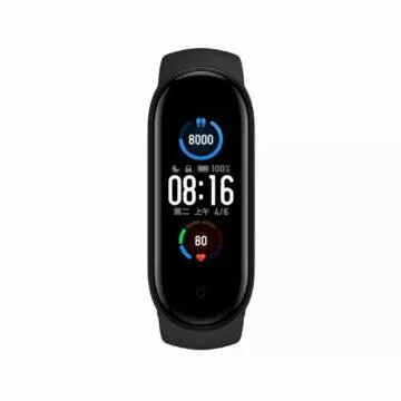 porovnání Xiaomi Mi Band 5 Samsung Galaxy Fit2 Mi Band 5 displej