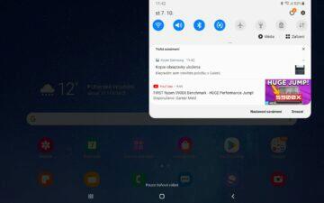 Samsung Galaxy Tab S7 notifikace