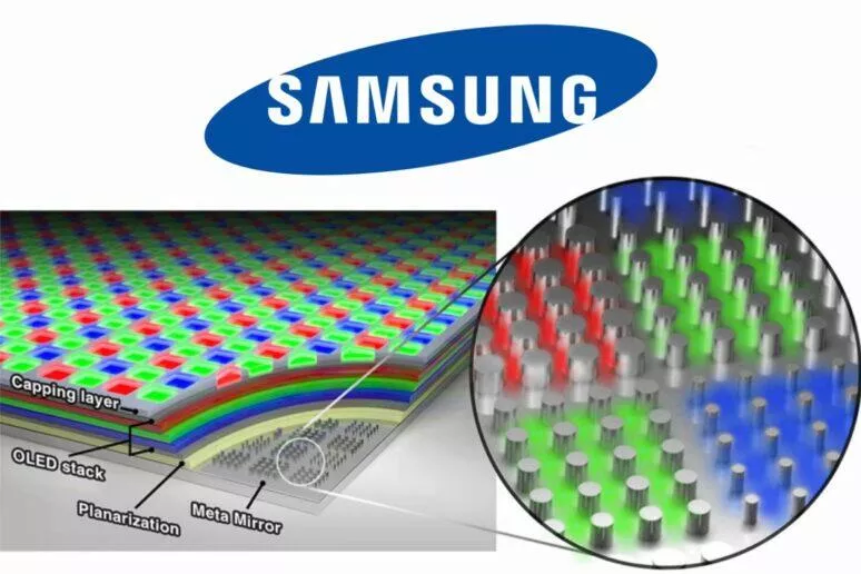 Samsung nový typ OLED displeje Samsung nový typ OLED displeje