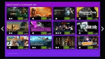 Steam Týden českých a slovenských her screen
