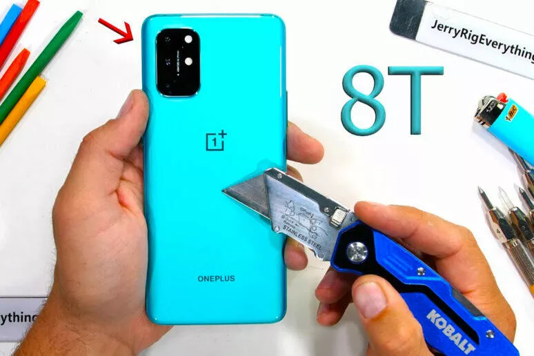 test odolnosti oneplus 8t