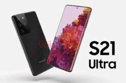údajné specifikace Samsung Galaxy S21 Ultra
