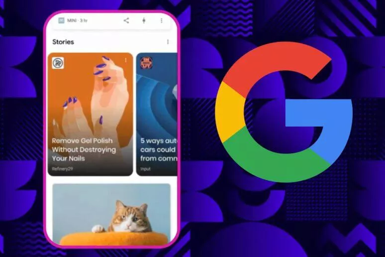 Web Stories v aplikaci Google Web Stories v aplikaci Google