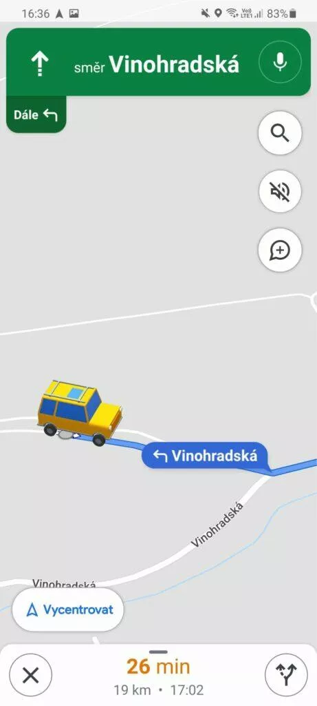 žluté