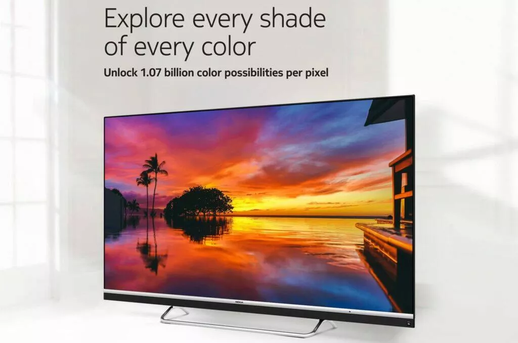 4K android tv nokia představila