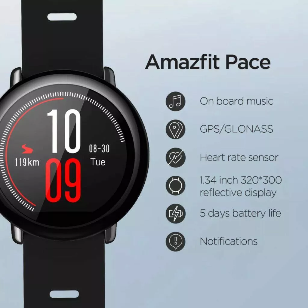 11.11 2020 první tipy Amazfit Pace vlastnosti