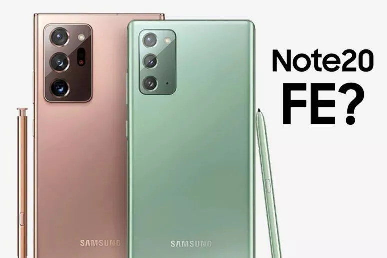 Galaxy Note20 FE spekulace Galaxy Note20 FE spekulace