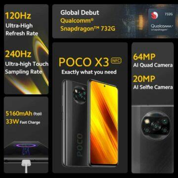akce 11.11 2020 Globální verze Xiaomi POCO X3 NFC 6 128 GB parametry