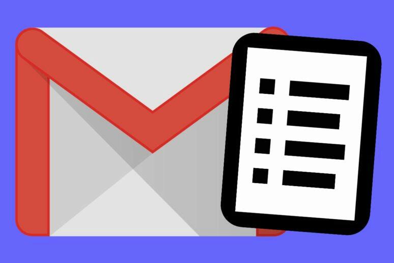 Gmail postranní panel kontakty