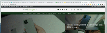 Google Chrome vyhledávání mezi kartami