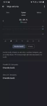 Google Fit Wear OS novinky kardio body