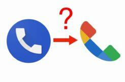 Google Telefon nové logo název