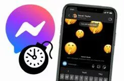 Messenger mizející zprávy