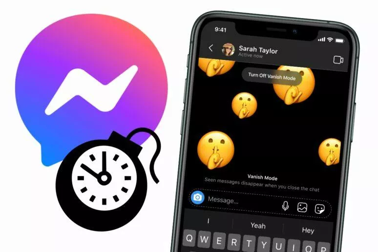 Messenger mizející zprávy