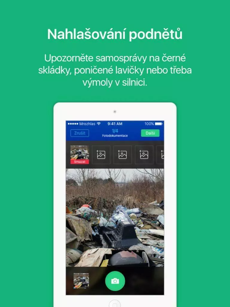 nahlasovani podnetu