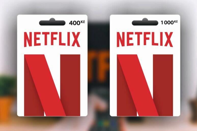 Netflix předplacené karty