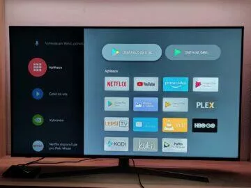 aplikace android TV