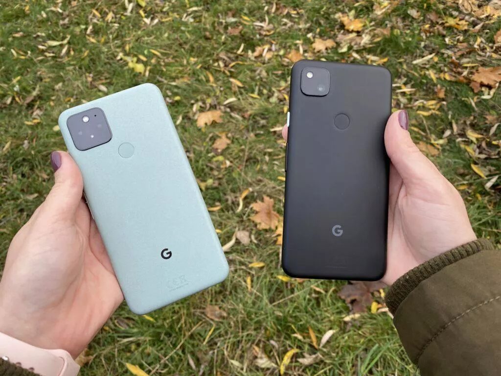 Pixel 4a nebo Pixel 5 rozdíly