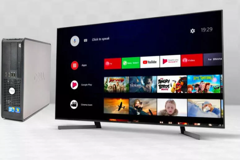 starý počítač android tv starý počítač android tv